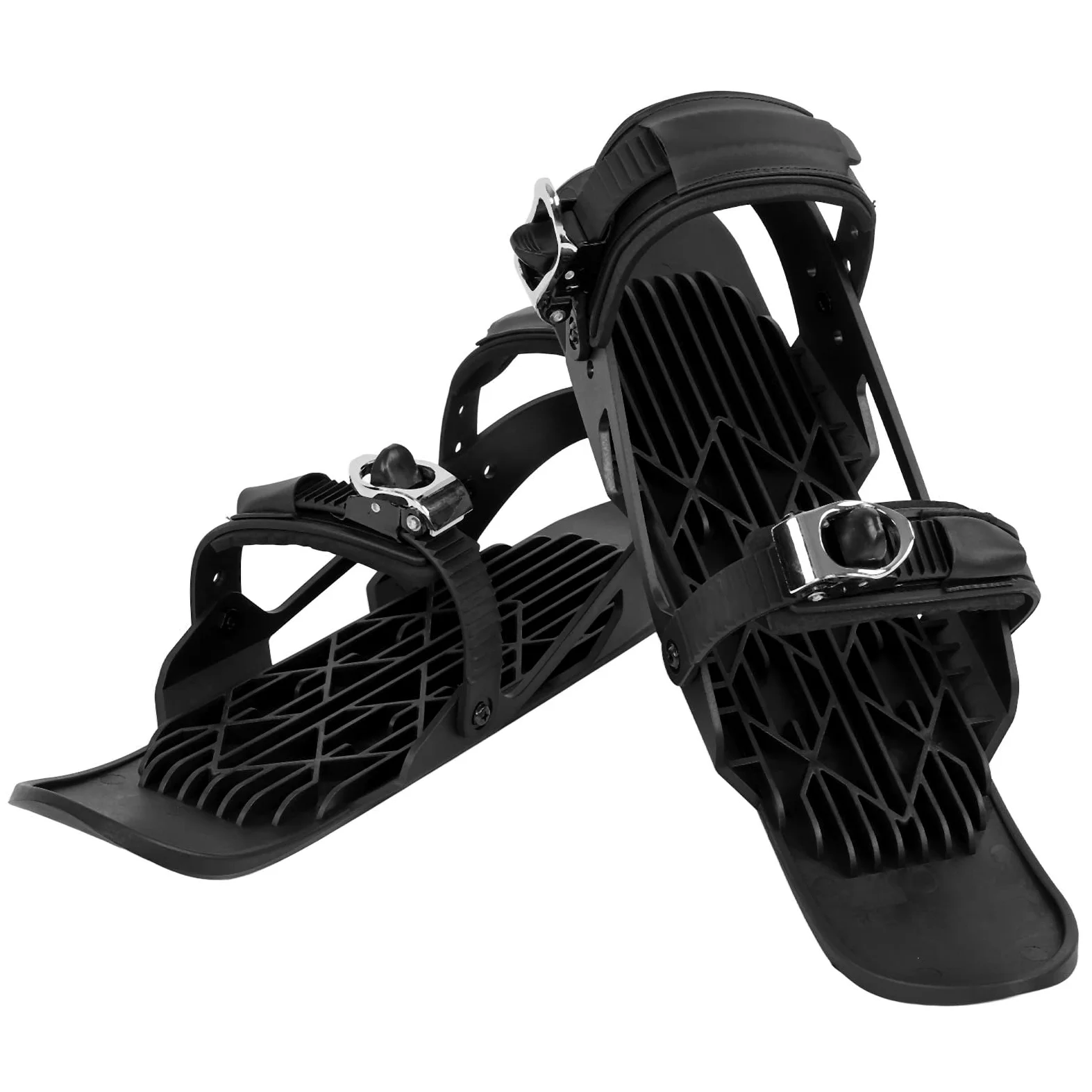 Racchette da Neve Mini Pattini da Sci Scarpa da Skateboard da Neve Corta Snowblade Attacchi Accessori da Sci Parti per Sport Invernali all'Aria Aperta