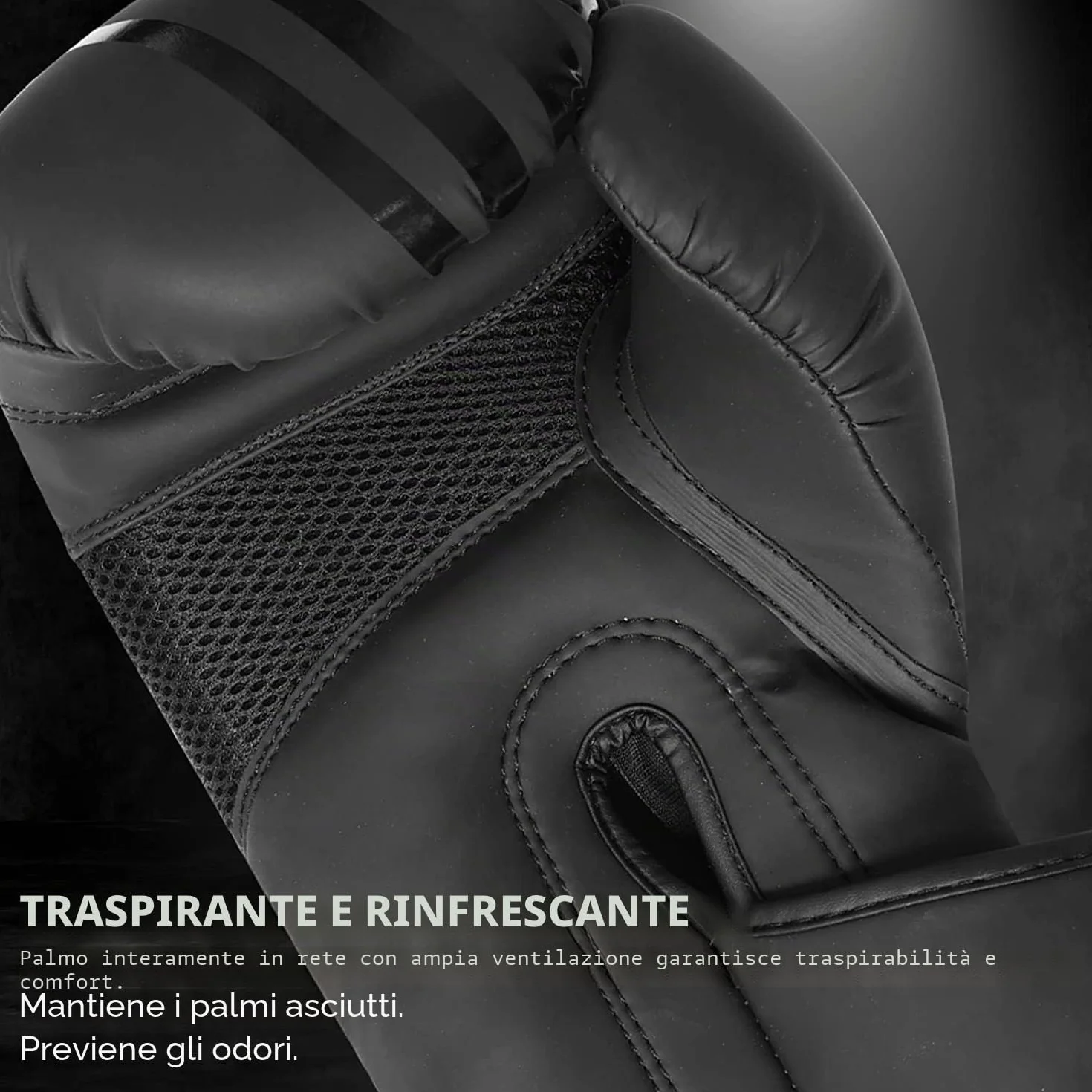 WFX Guantoni da boxe in pelle professionali MMA sparring kickboxing Muay Thai