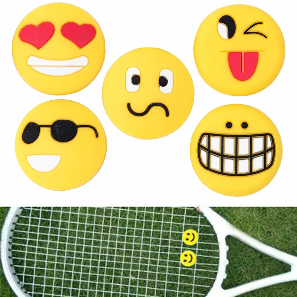 Tokaneit Ammortizzatore per Racchetta da Tennis in Silicone 5 Pezzi
