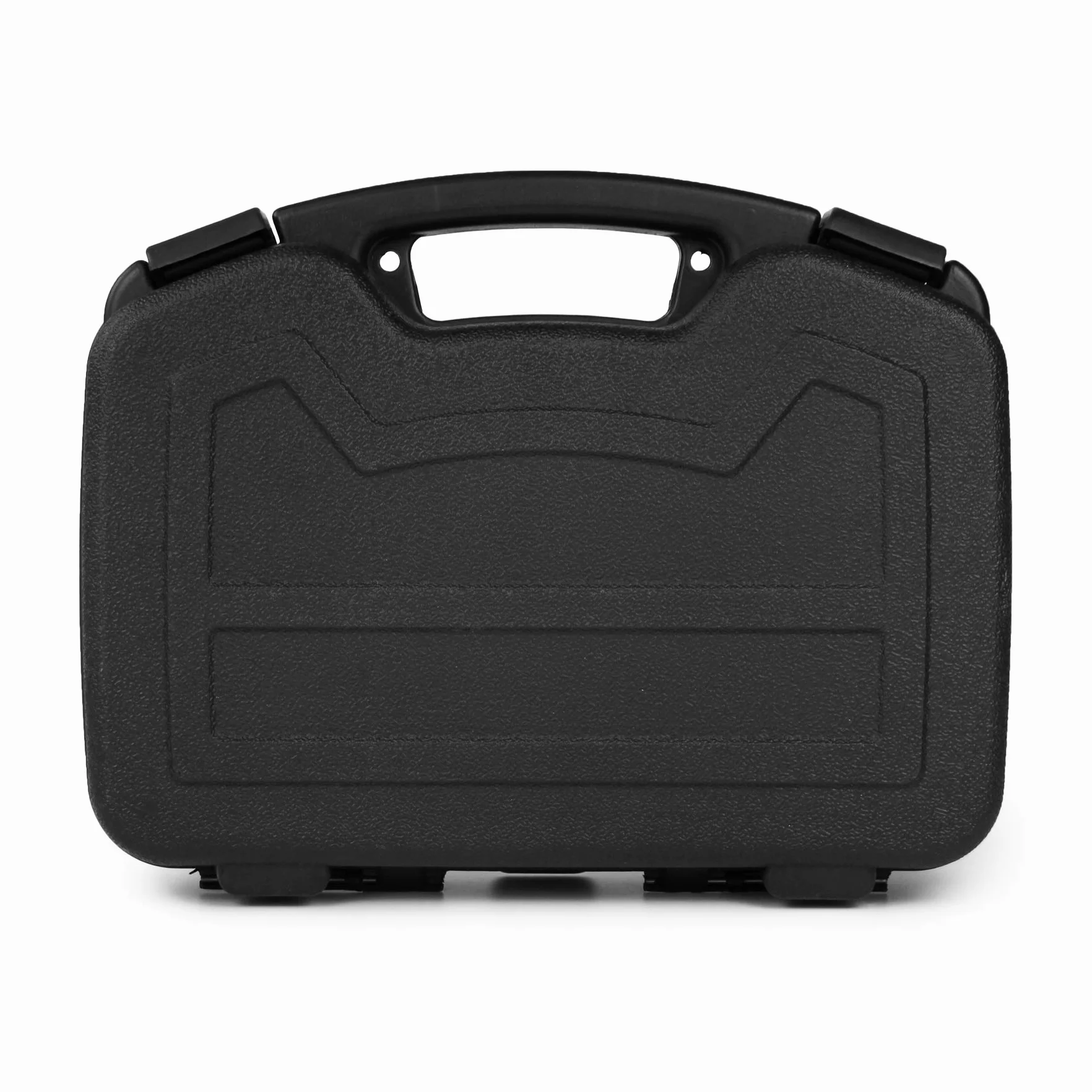 GUGULUZA Valigetta per pistole con inserto in gommapiuma, chiudibile, impermeabile, 33,5 × 27 × 8,7 cm, colore nero
