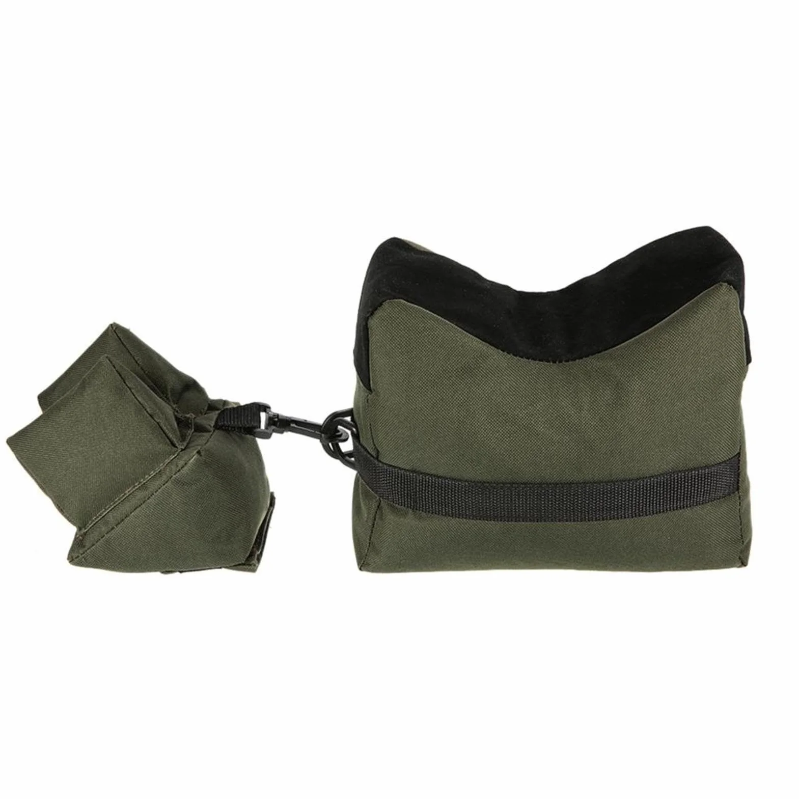 Supporto per Fucile a Sacco di Sabbia 2PCS – Appoggio Anteriore e Posteriore, 600d Resistente, Antiscivolo, Non Riempito per Caccia e Poligono