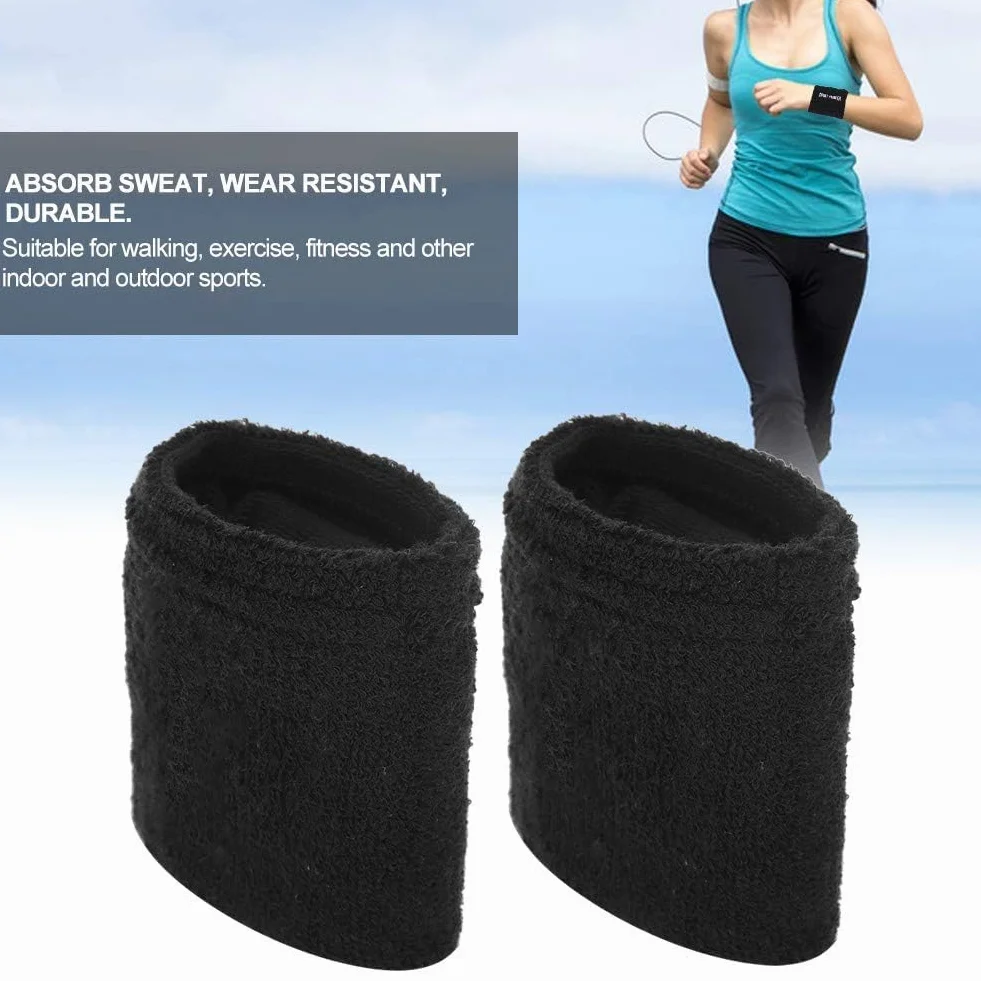 Peso Polso Guard 0.5KG Polsi Avvolge Sollevamento Pesi Sacchi di Sabbia Allenamento Fitness Uomini Donne Nero