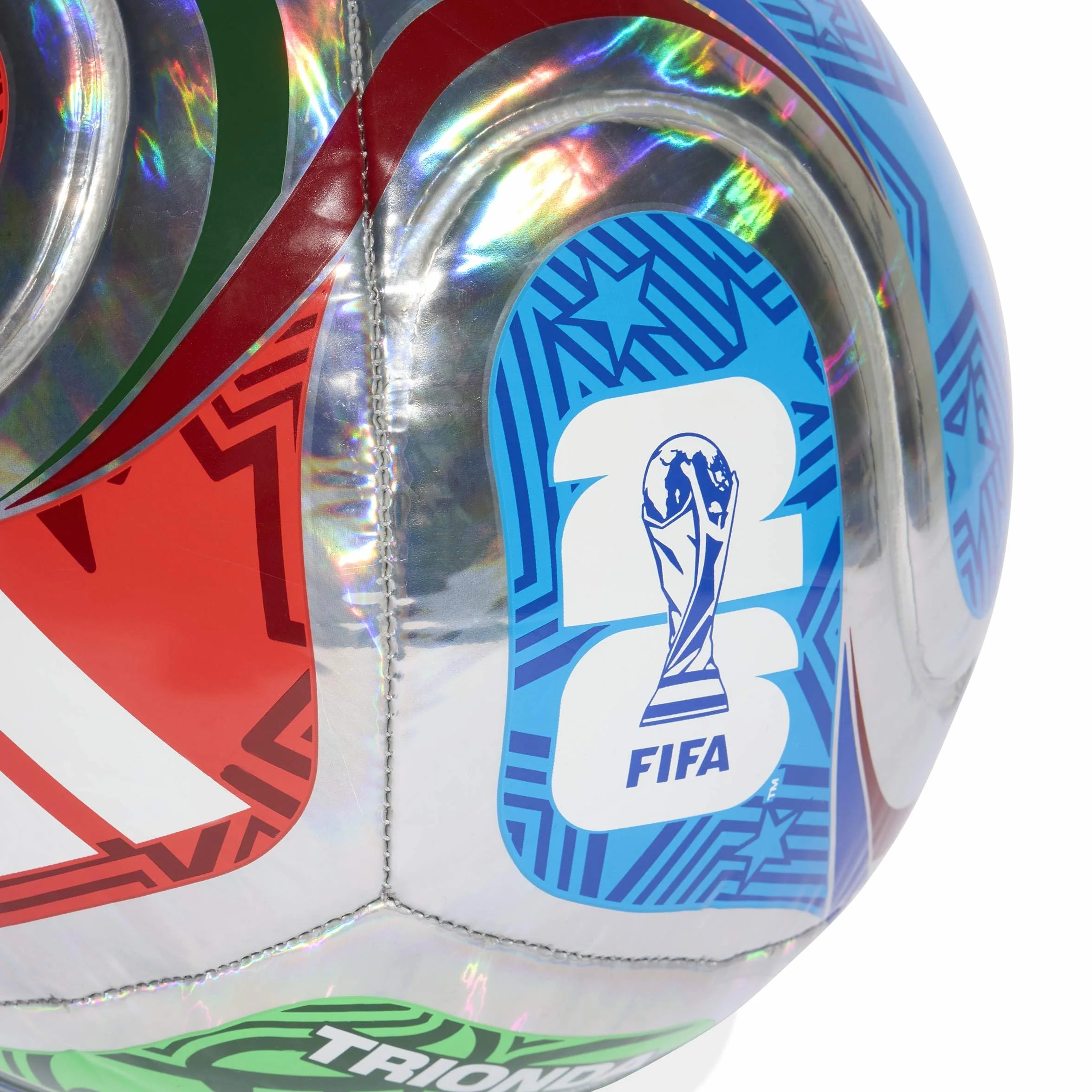 adidas Unisex Pallone da allenamento Trionda Foil Coppa del Mondo FIFA 26™