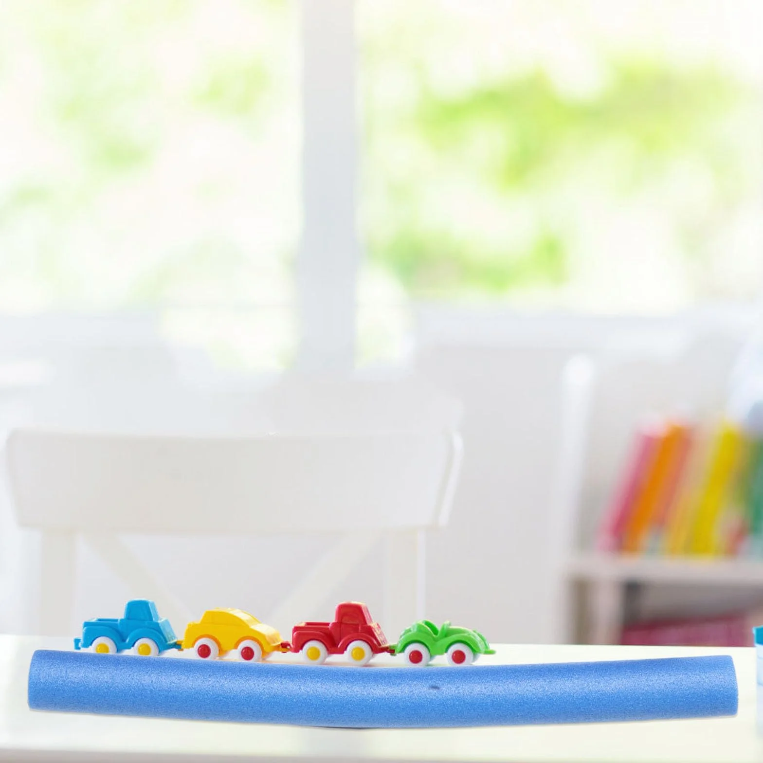 Toddmomy Bastoni in Spugna Leggeri per Giochi All'aperto, Bastoni da Staffetta per Bambini