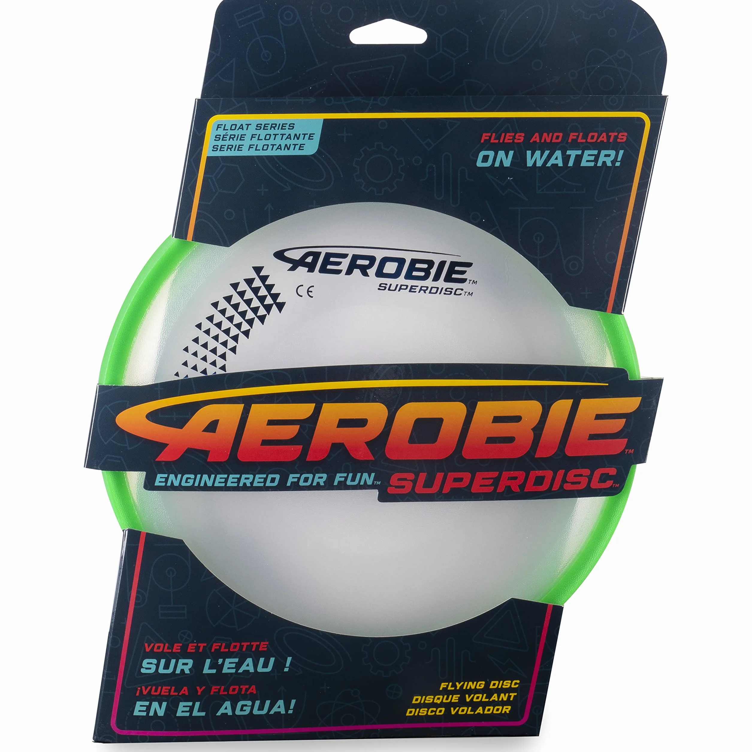 Aerobie Superdisc Frisbee precyzyjny lot, kolory mieszane