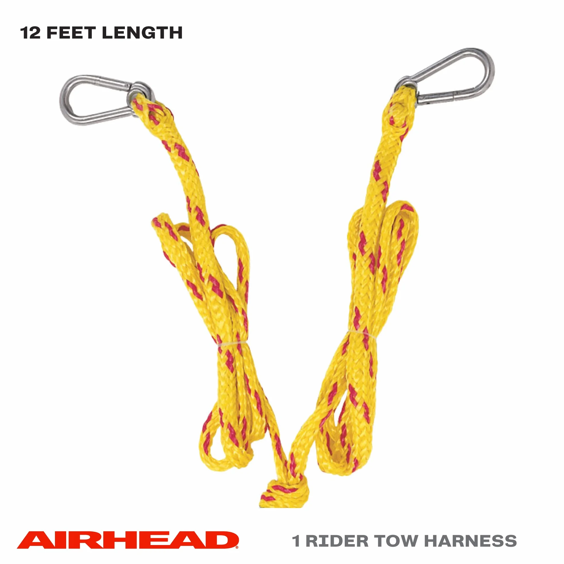 Kwik Tek Airhead Heavy Duty Tow Harness AHSR-8 Corda da Sci 21,9 m 8 sezioni