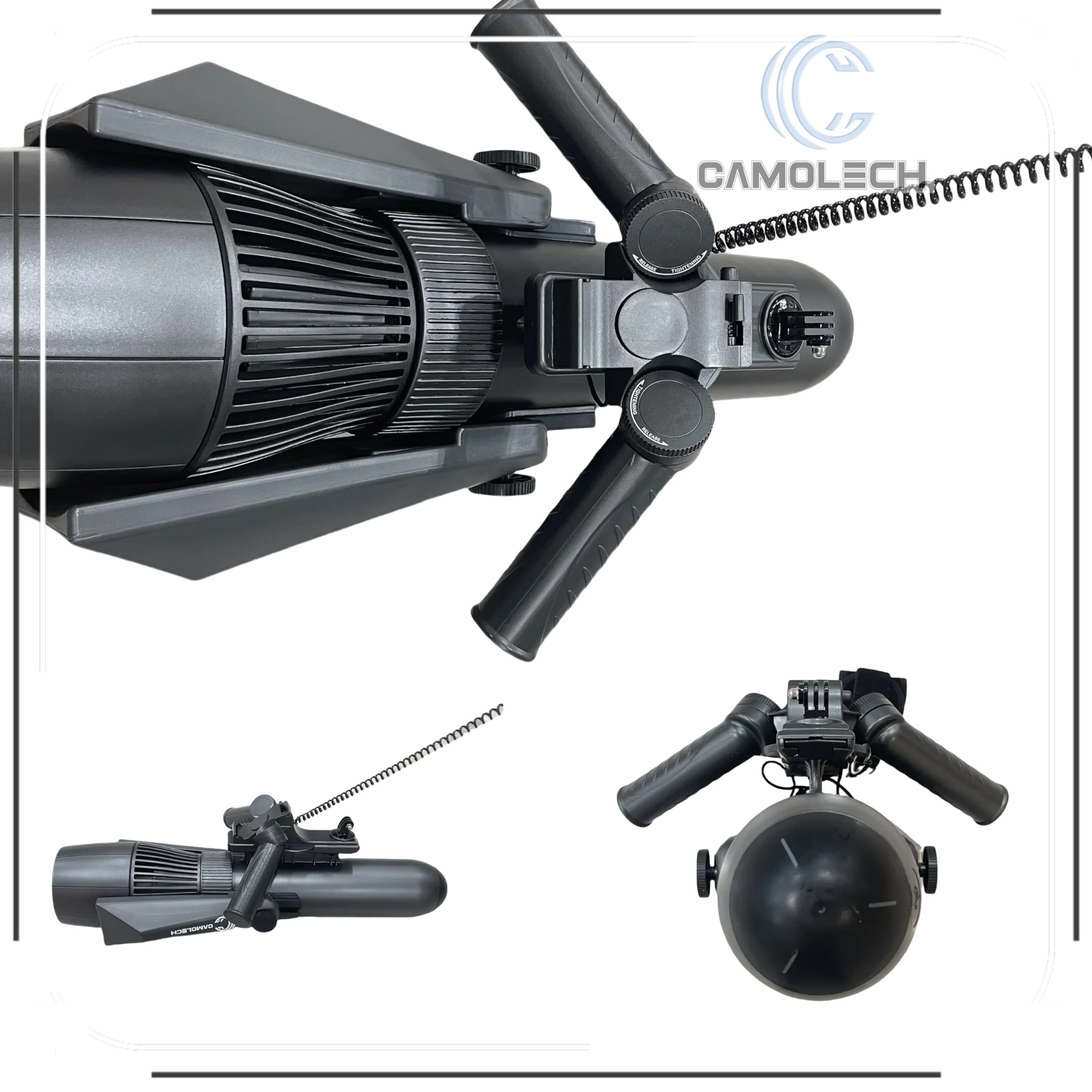 Camolech 700 W SUP Motore Acqua Scooter 360° Maniglia Rotante Elica Piscina Propulsori Elettrici Immersione Mare Adulti