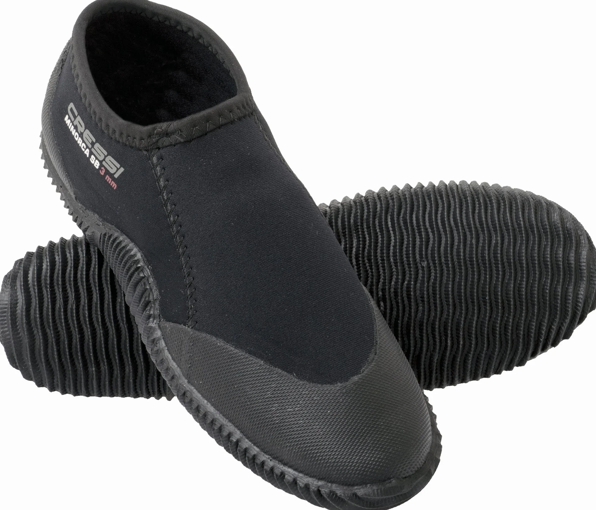 CRESSI Minorca Shorty Boots 3mm - Calzari Bassi In Neoprene Bifoderato 3mm per Immersioni e Attivita' Acquatiche, Unisex Adulto
