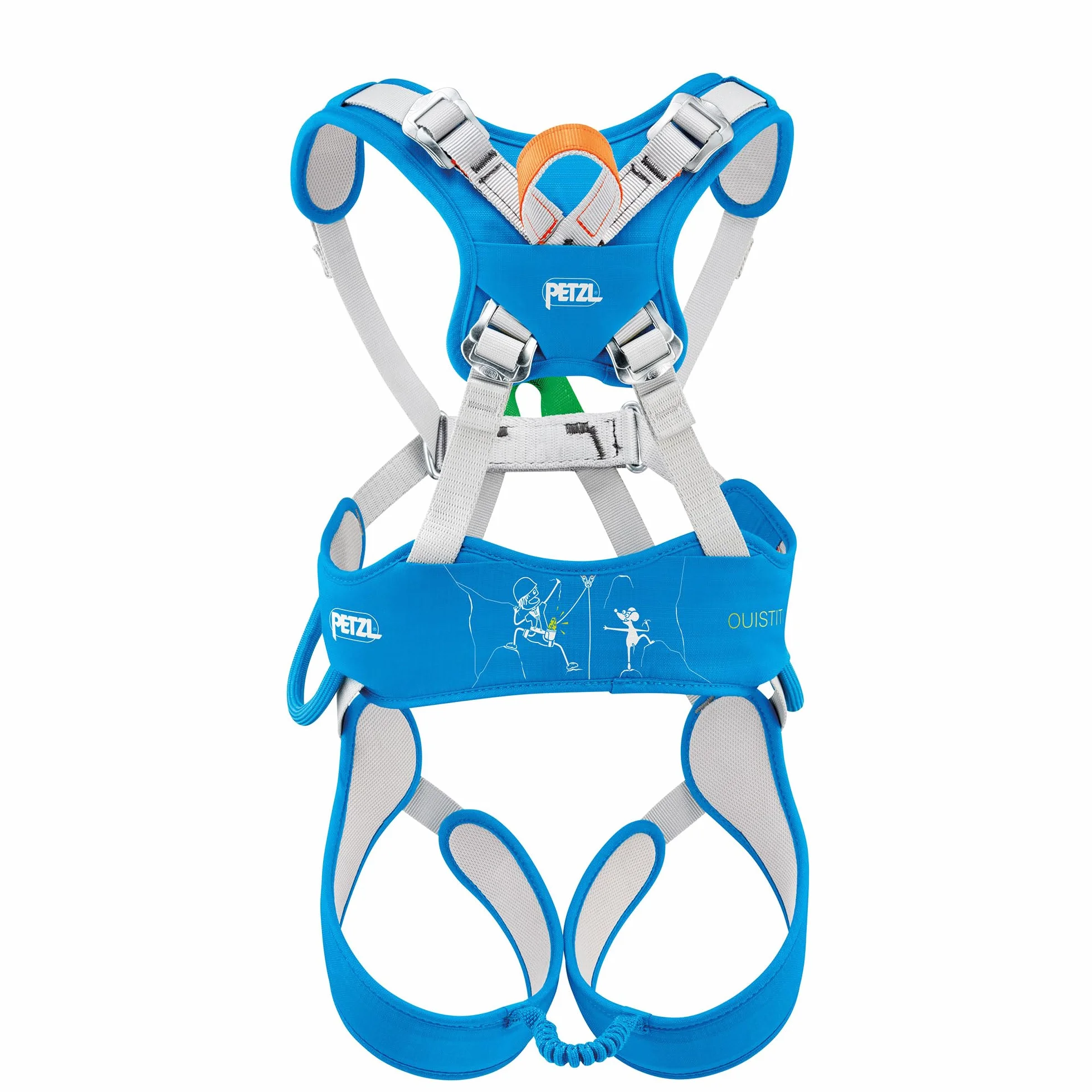 PETZL Imbracatura OUISTITI Unisex Blu Taglia Unica