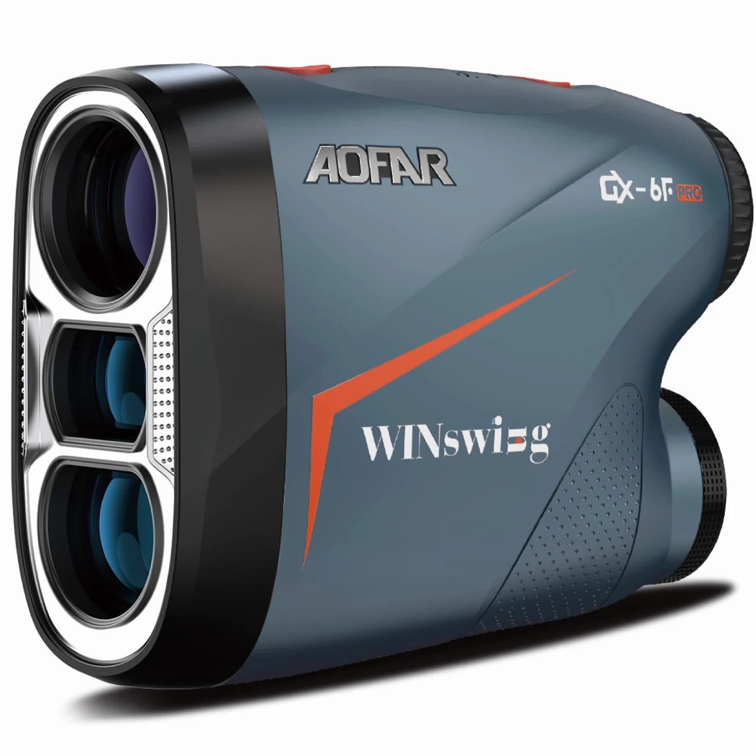 AOFAR GX-6F PRO Telemetro golf con Pendenza, 600Y, Telemetro a Scansione Continua, Blocco Bandiera Con Vibrazione Pulsata Per Le Competizioni, Lettura Di 0,2 Secondi, Versione Aggiornata