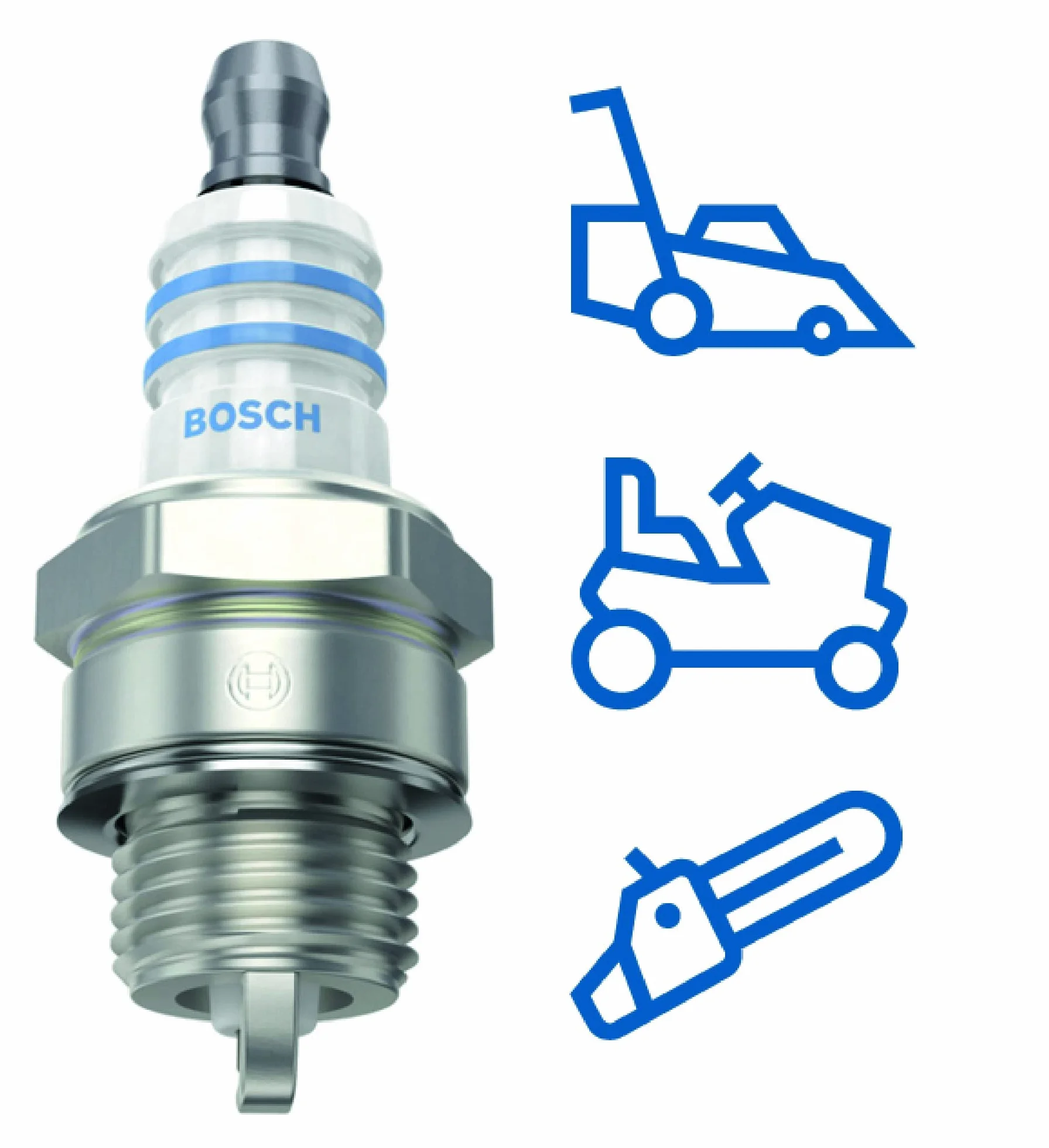 Bosch WSR7F Candela per Utensili da Giardinaggio