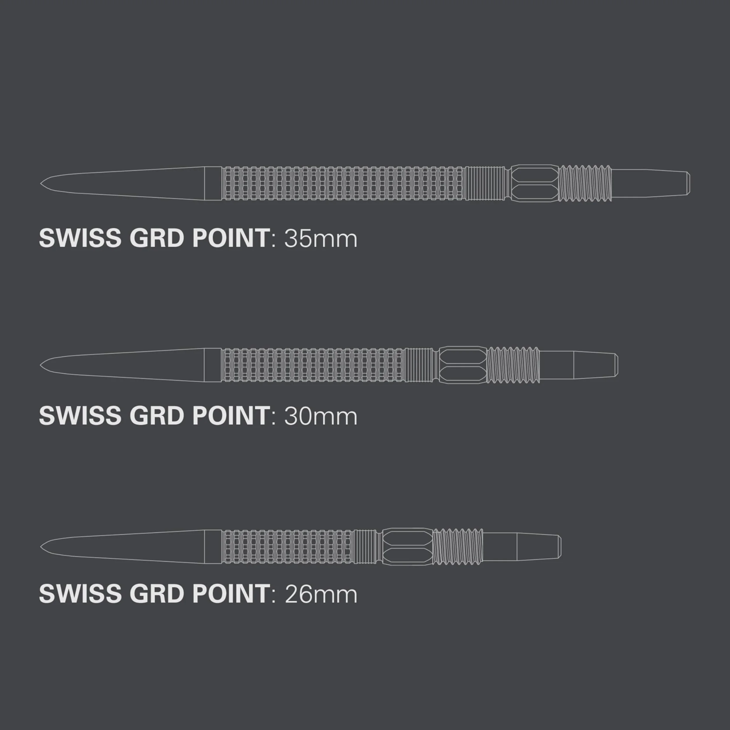 Target Darts Swiss Point Grid Argento Punto