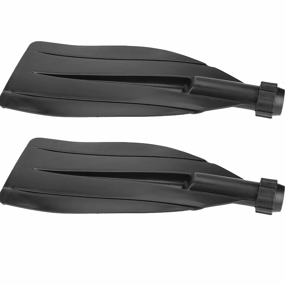 Pala per Pagaia per Canoa Kayak 1 Paio di Lame di Ricambio Durevoli Nero Accessori Barche a Remi