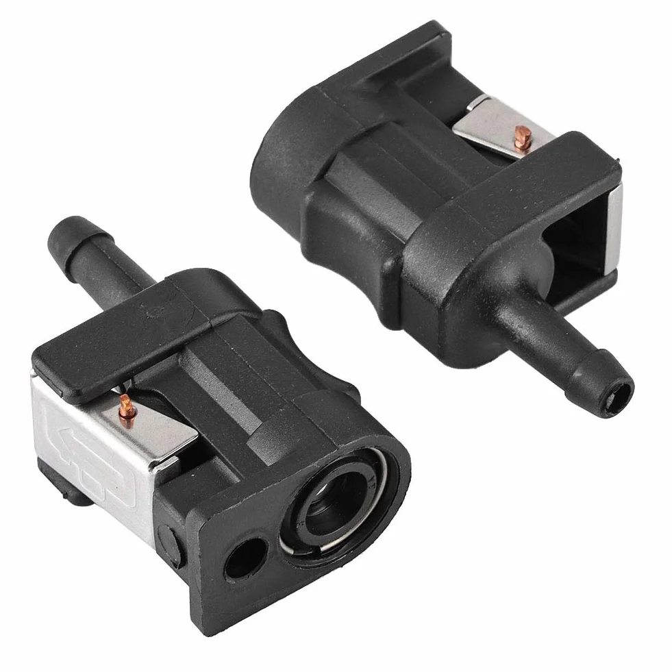 Serbatoio benzina barca 20L attacchi rapidi connettore linea tubo carburante 2 pezzi motore marino fuoribordo 8mm