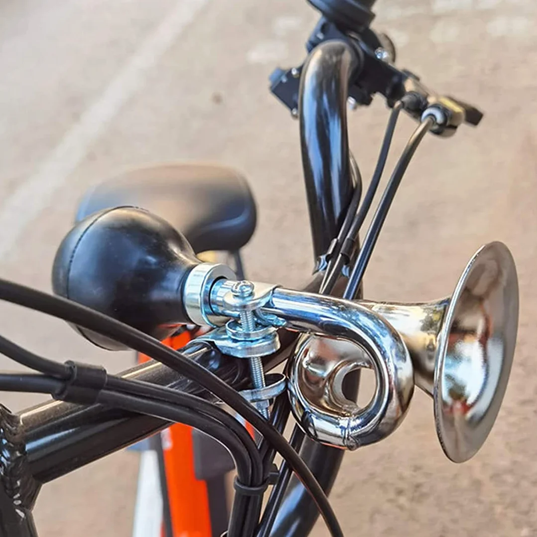Clacson per bicicletta Forte Suono durevole Clip regolabile Facile installazione