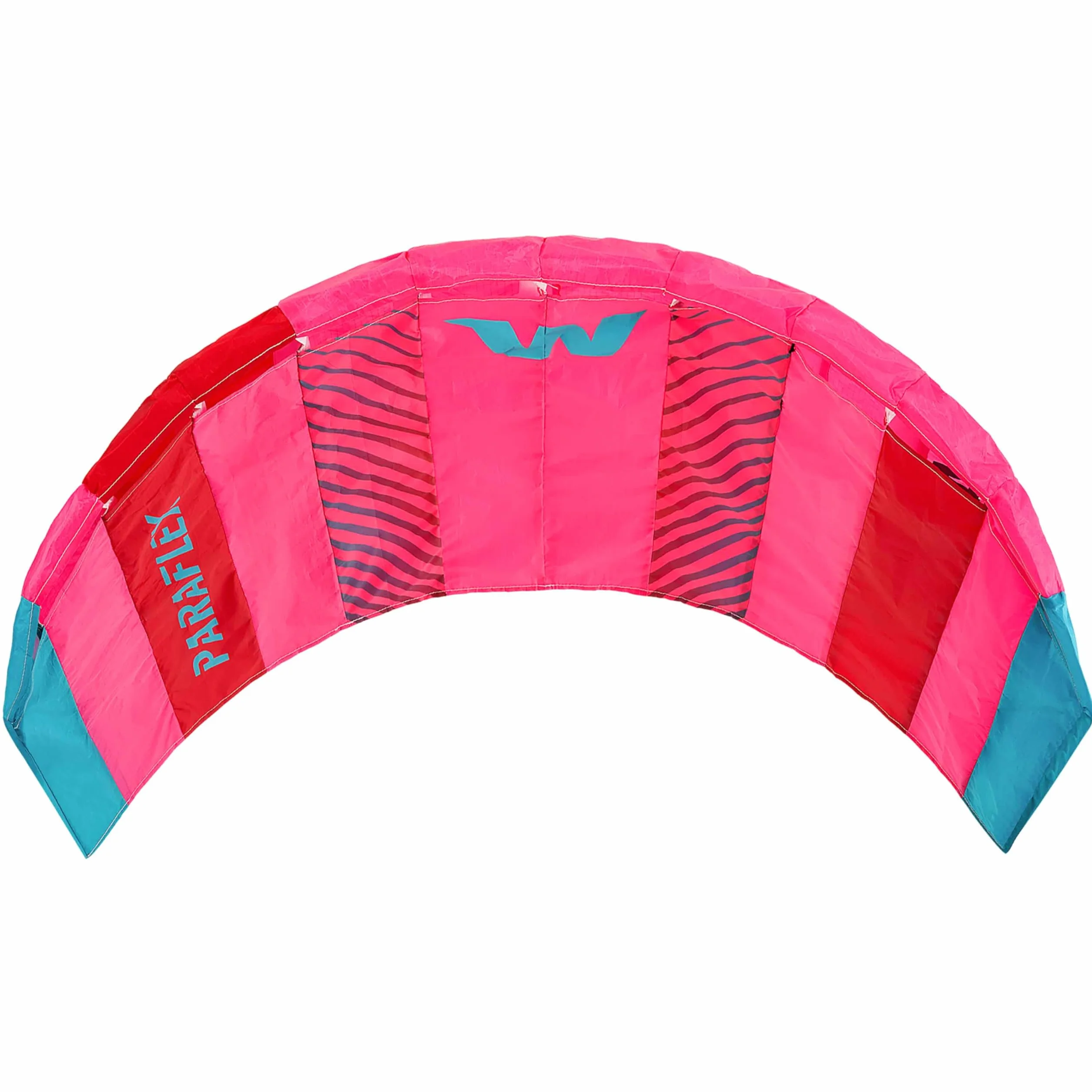 Wolkenstürmer Paraflex Basic 1.7 Aquilone pilotabile, poliestere Ripstop 70D, rosa, 170 cm, da 14 anni, 2 righe 45 kg
