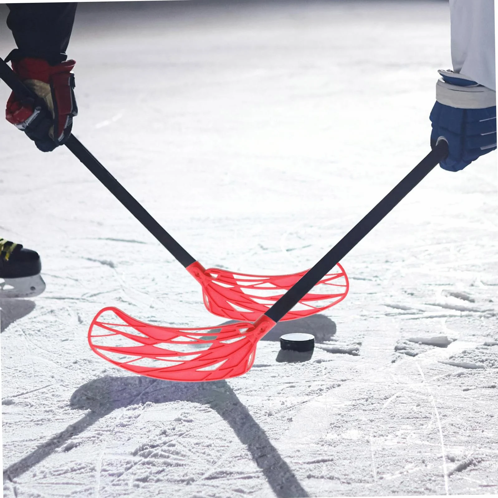 Toddmomy Hockey Club Head Mazze da Hockey Strada Prato Tappi Terminali Blu Fibra PP