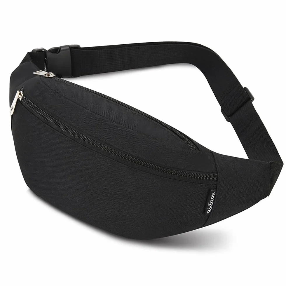 Marsupio Sportivo Running Outdoor Fanny Pack Nylon Regolabile per Corsa Ciclismo