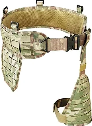 Cintura Tattica Molle Cintura da Combattimento Cintura da Combattimento Rimovibile a Vita Larga Cintura Imbottita Bretelle Cintura con Pannello Gambe (4 Colori opzionali)