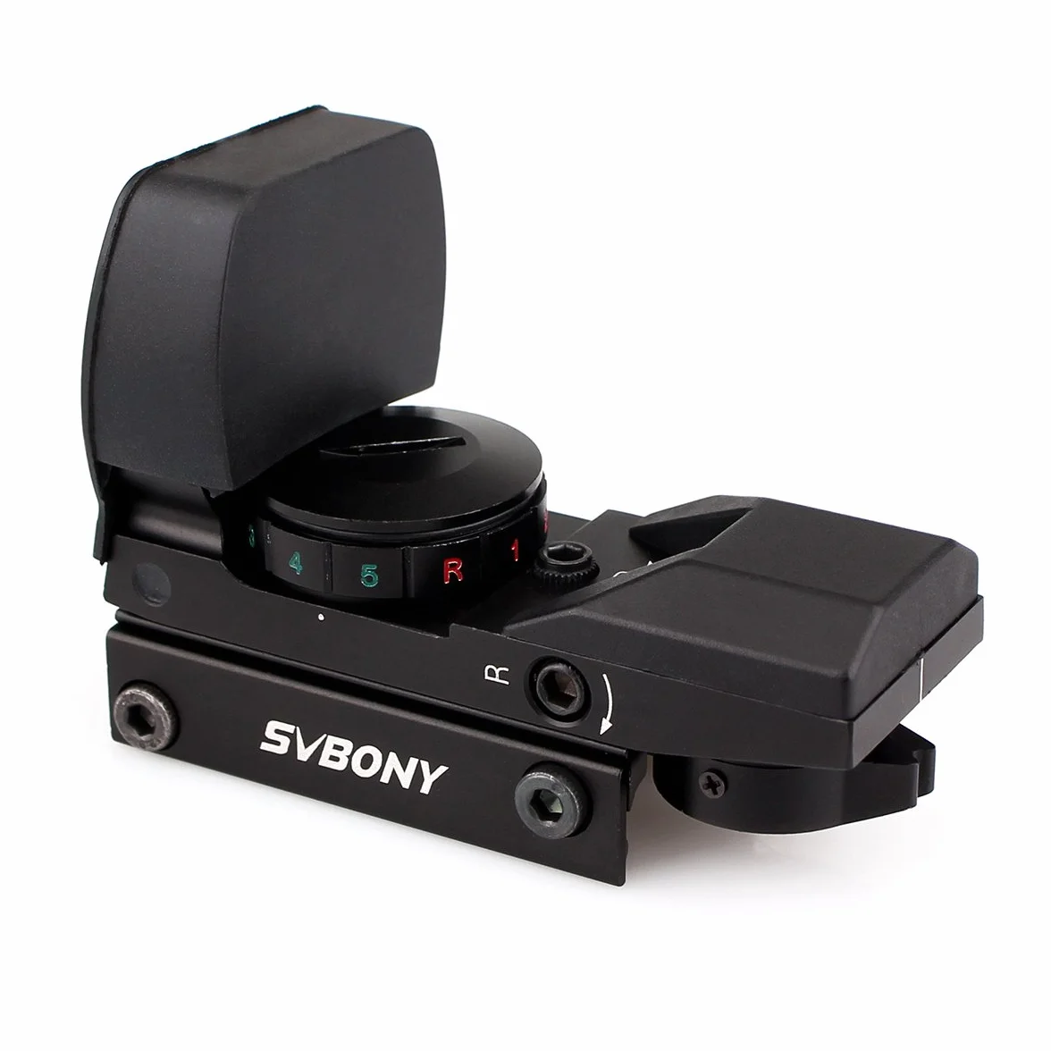 Svbony Punto Rosso 20/22mm 4 Reticoli 5 Luminosità Mirino Olografico