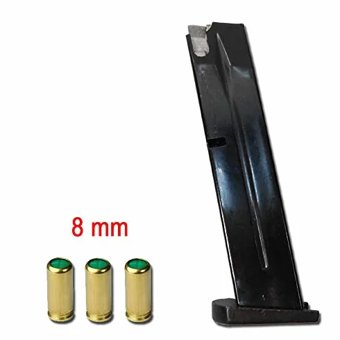 Pistola Scacciacani Bruni 92 Cal 8 Nera BR-1300