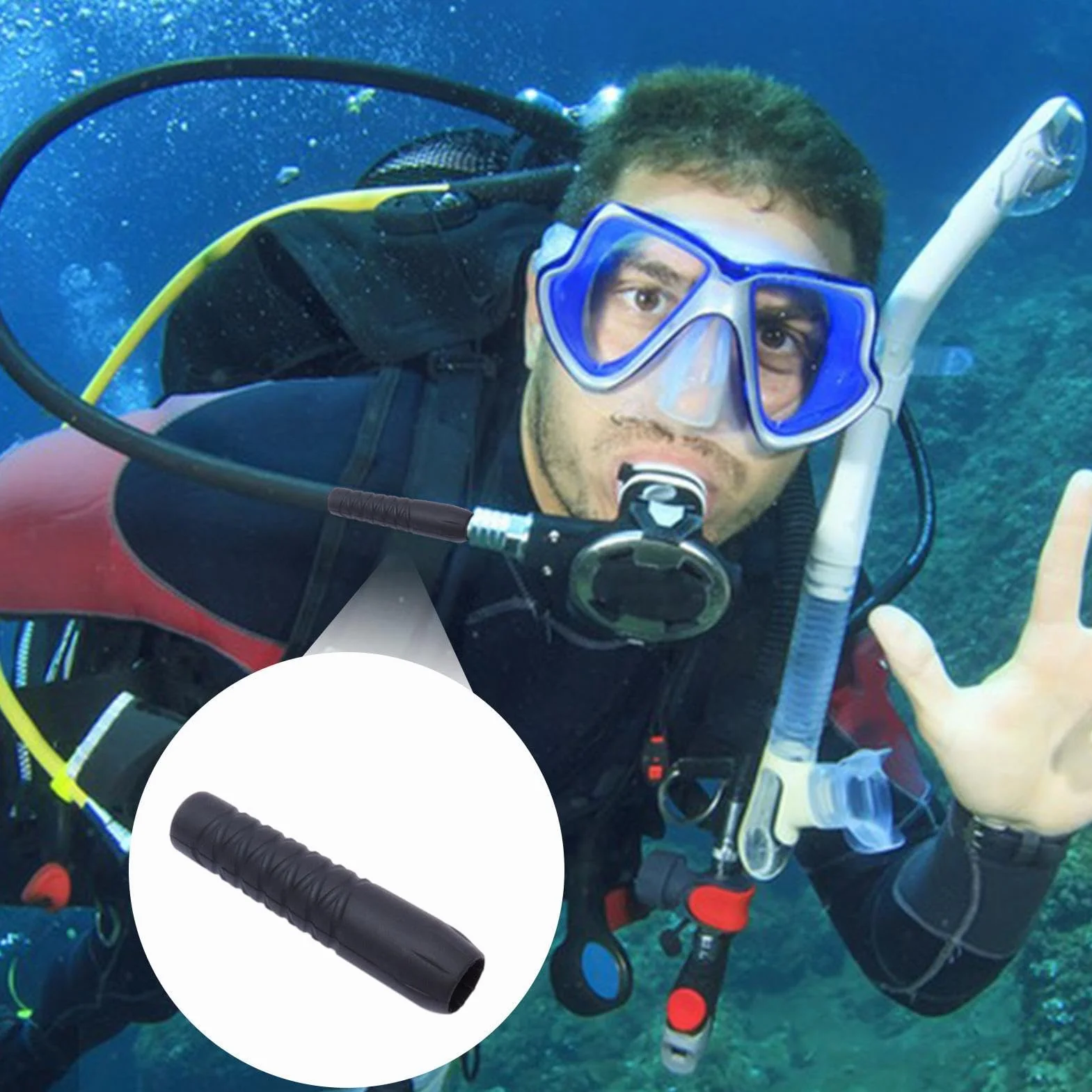 Protezione Per Tubo Regolatore Per Immersione - Copri Tubo A Bassa Pressione, Attrezzatura Subacquea