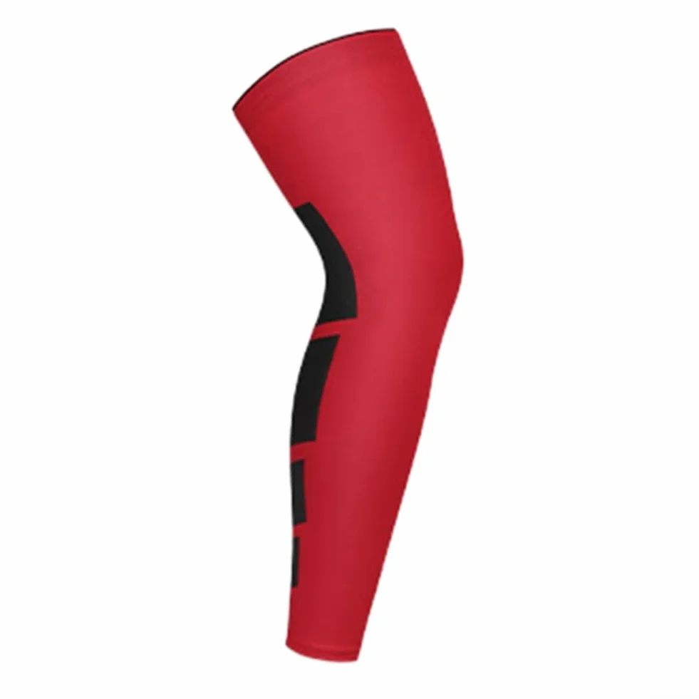 Ginocchiera a compressione sportiva professionale con striscia antiscivolo