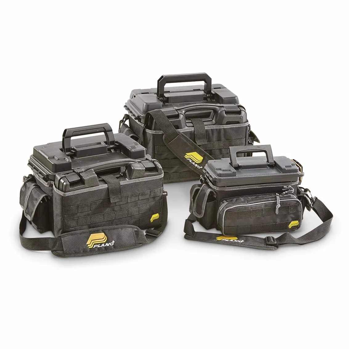 Plano X2 Range Bag- Medium Borsa tattica da poligono per la conservazione di armi, munizioni e attrezzature con custodia sigillata a prova d'acqua per le munizioni, scatola per le munizioni