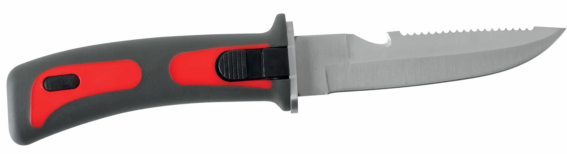 SEAC Coltello Subacqueo Acciaio Inox 11.5 cm Rosso