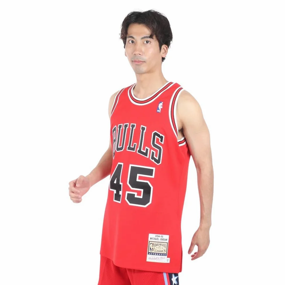 Mitchell & Ness NBA Chicago Bulls Michael Jordan Authentic Jersey Maglia da uomo