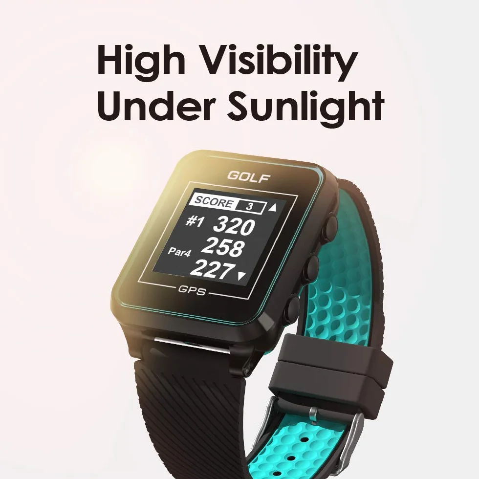 CANMORE TW353 Orologio GPS da Golf Uomo Donna Display LCD Alto Contrasto 41.000 Campi