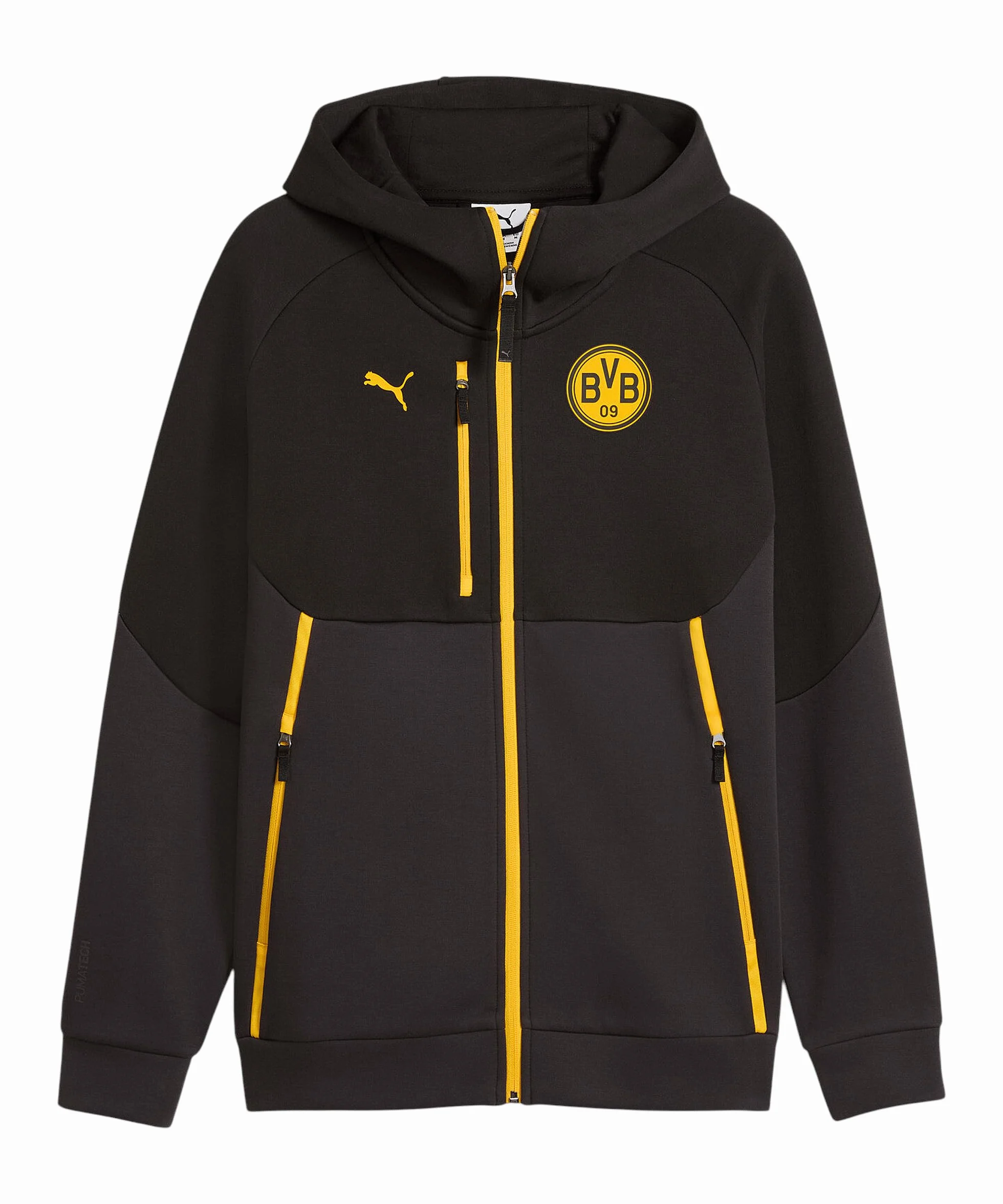 PUMA Borussia Dortmund Felpa con cappuccio da uomo