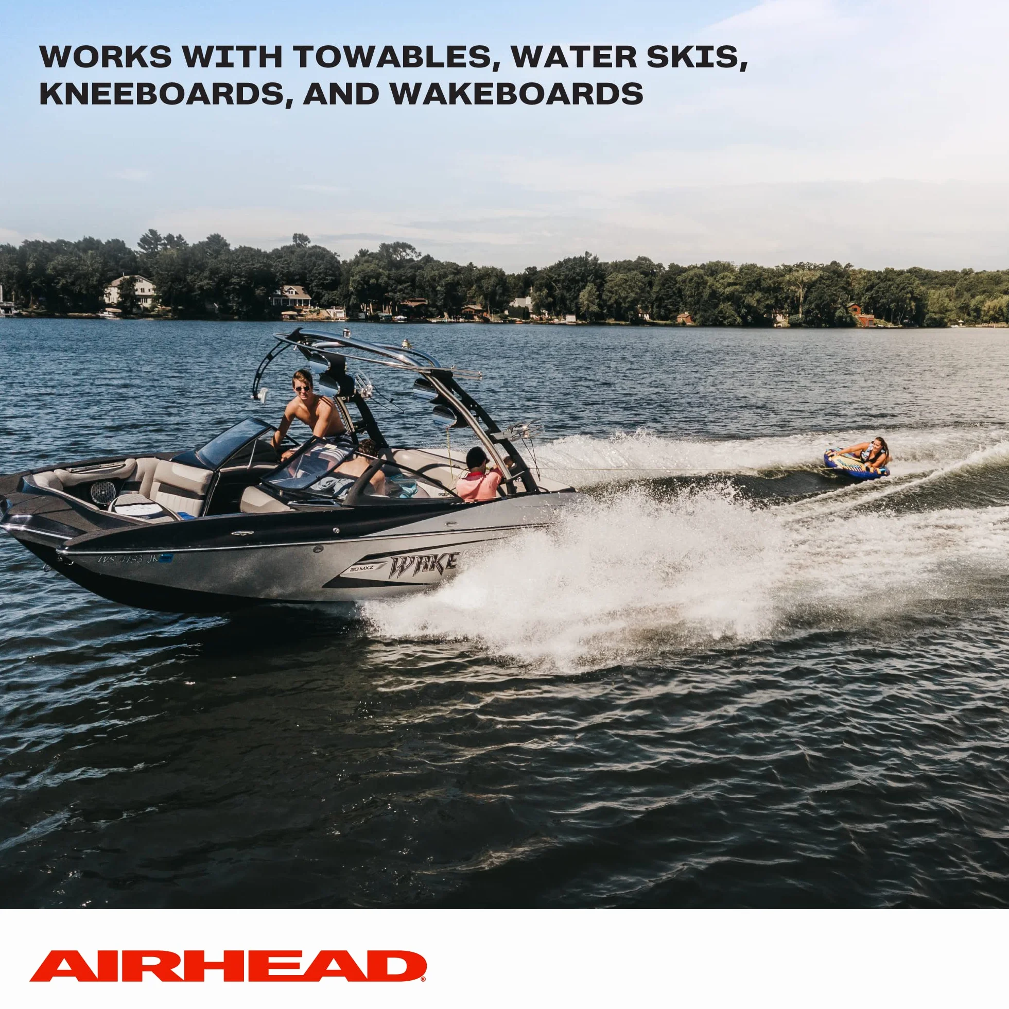 Kwik Tek Airhead Heavy Duty Tow Harness AHSR-8 Corda da Sci 21,9 m 8 sezioni