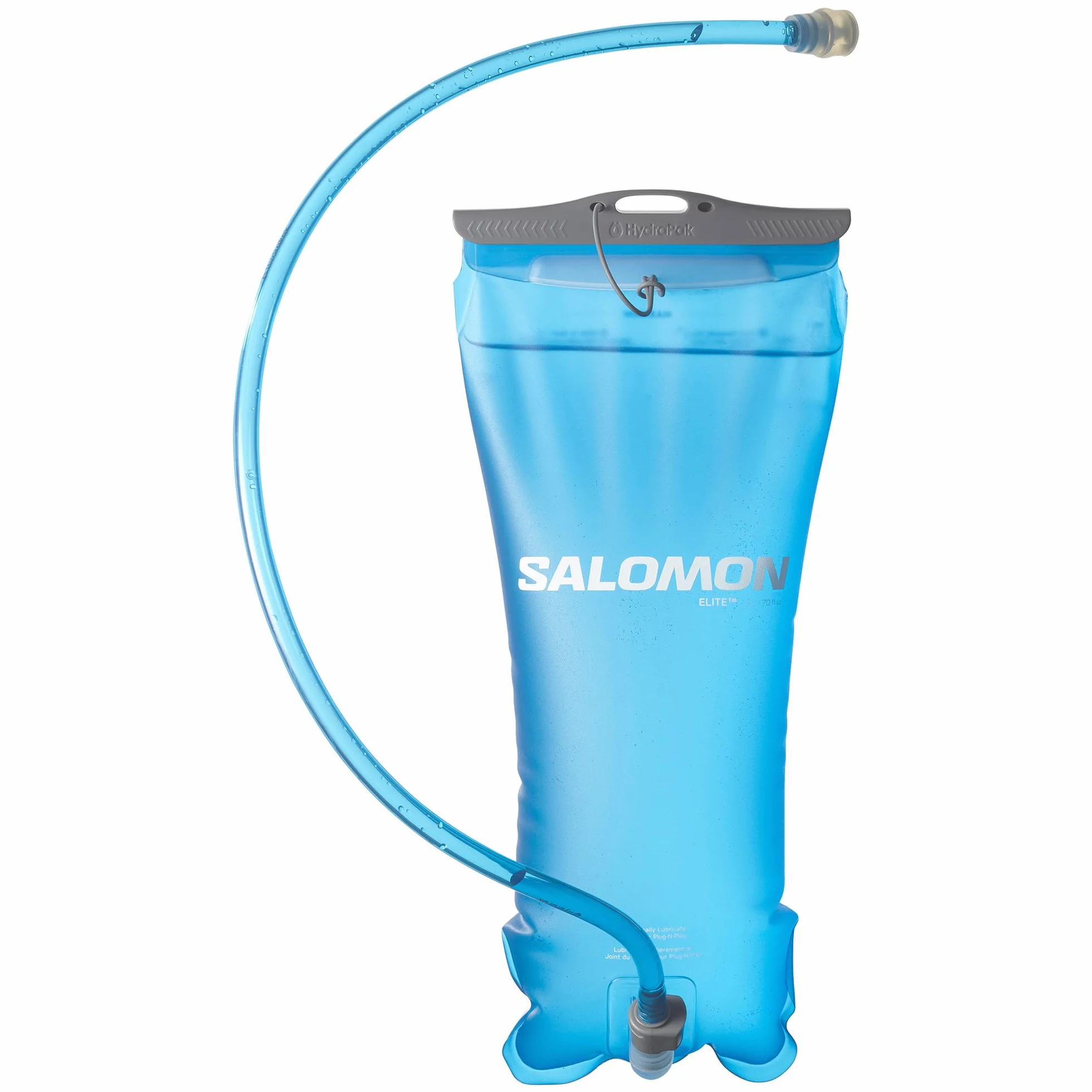 Salomon Soft Reservoir 2l Serbatoio Camelback Unisex, Valvola ad alto flusso, Clear Blue
