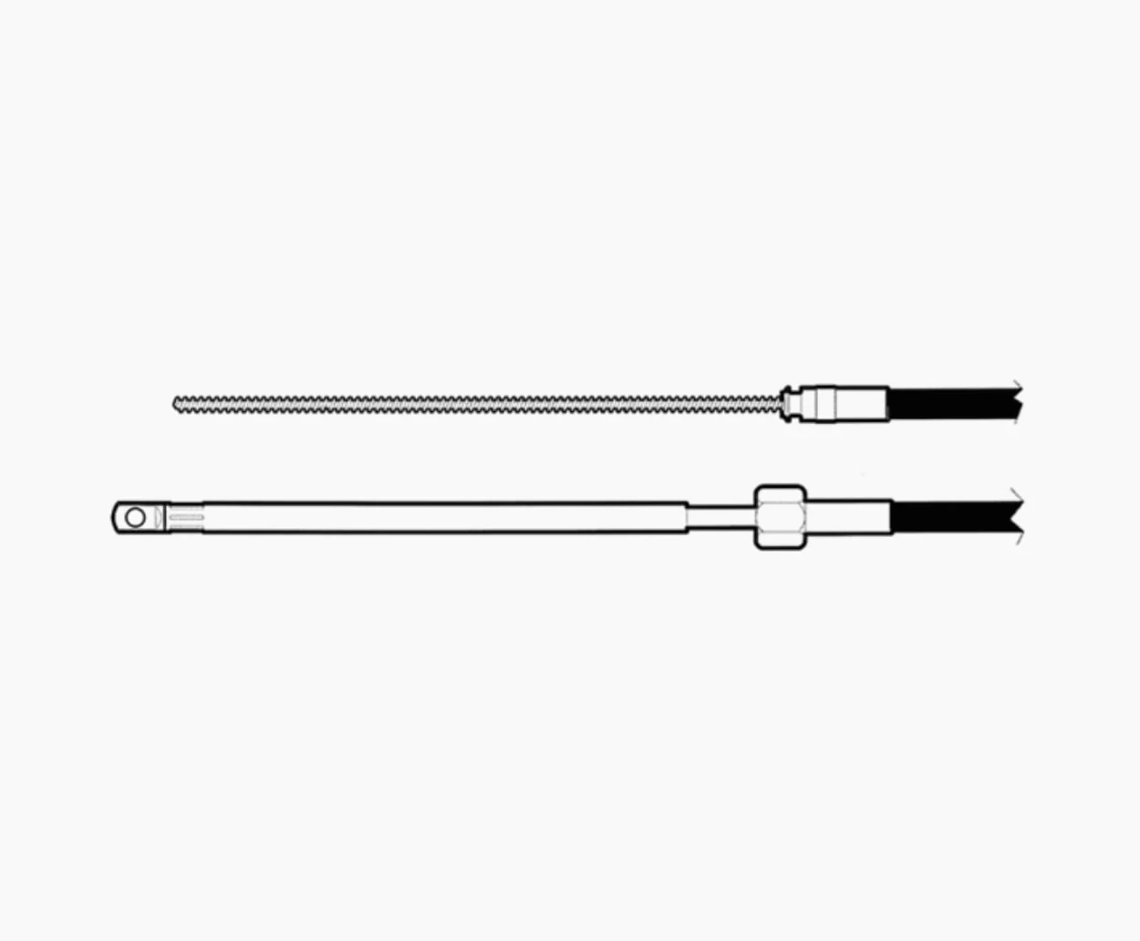 Ultraflex Nuevo 2024 - Cable DE DIRECCION 3,66 m.