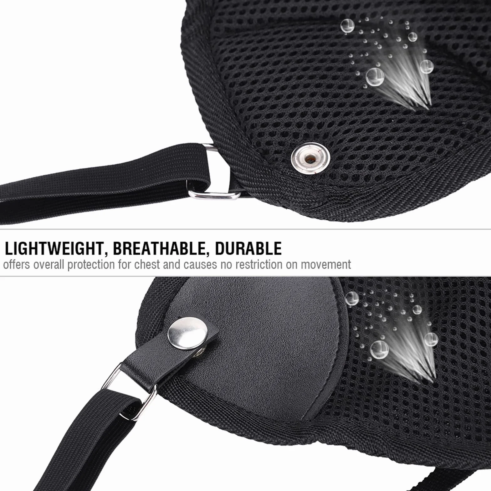 Protezione Toracica per Pacemaker per Tiro con L'Arco 15x10x4 Regolabile Leggero