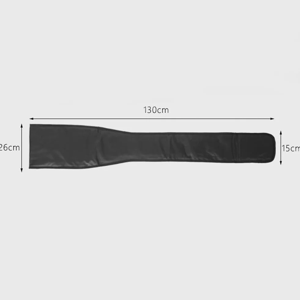 Kayak Paddle Bag 130x26 cm Nylon Nero Portatile Resistente all'usura