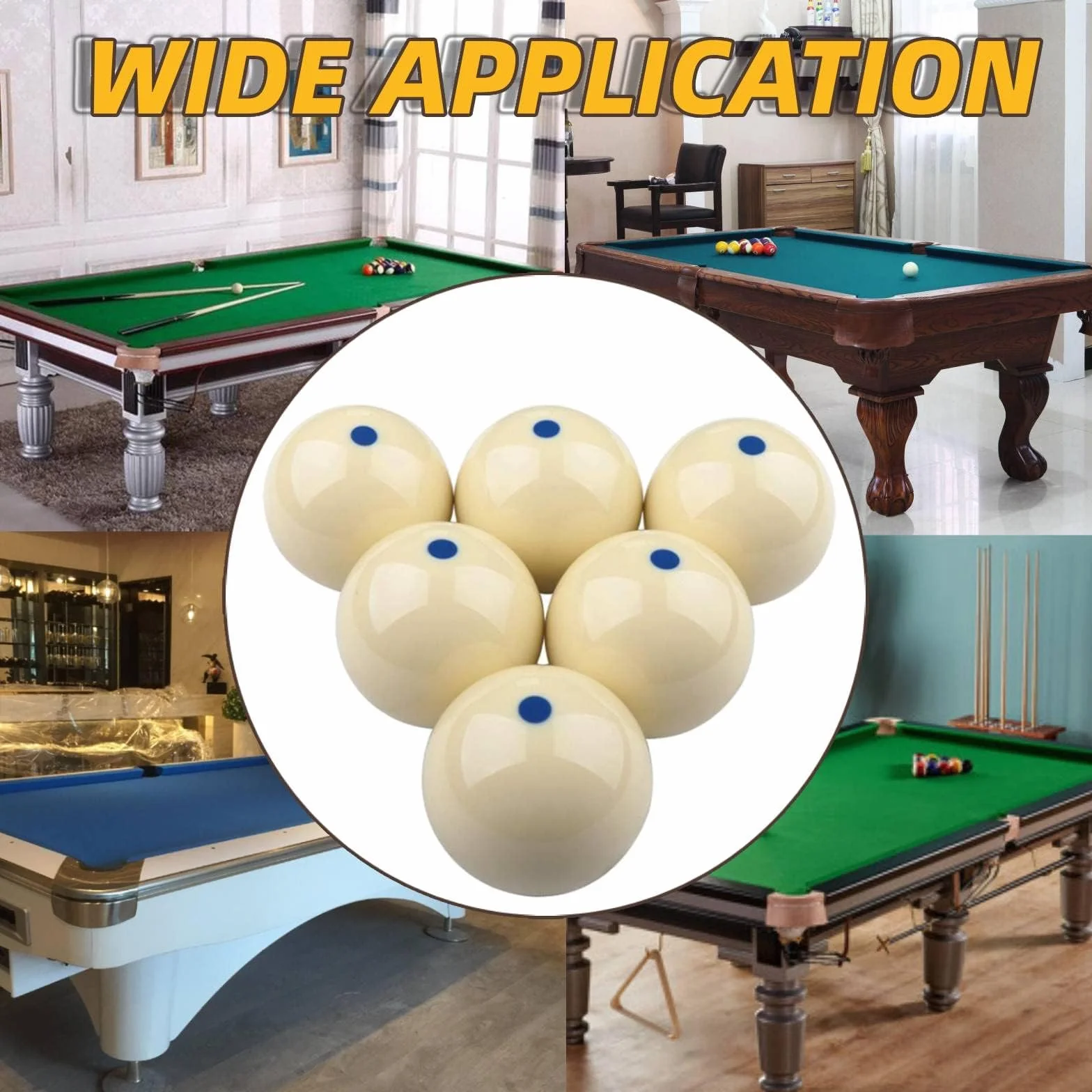 DOT-Spot Cue Ball 57,2 mm Pool Standard Training Ball