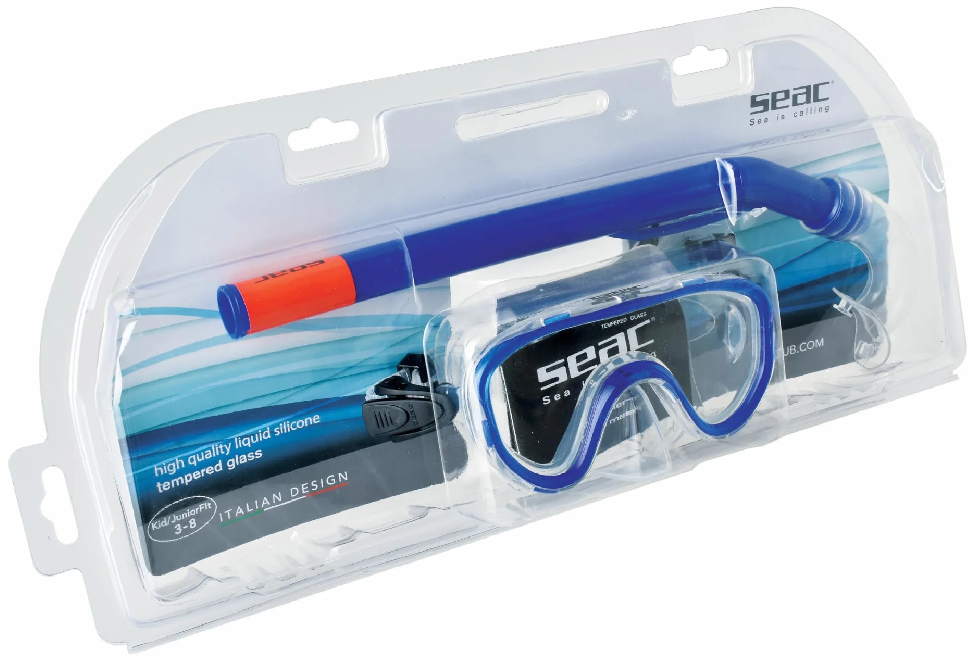 SEAC Marina Kit Maschera e Boccaglio Snorkeling Bambini