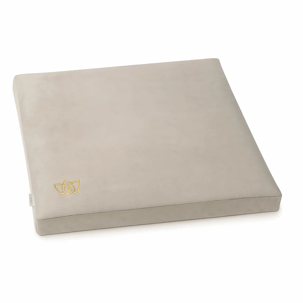 Florensi Zabuton - Tappetino da meditazione (81,3 x 81,3 x 7,6 cm), rivestimento in velluto di alta qualità, con inserto in cotone 100%, perfetto da abbinare con cuscino da meditazione Zabuton