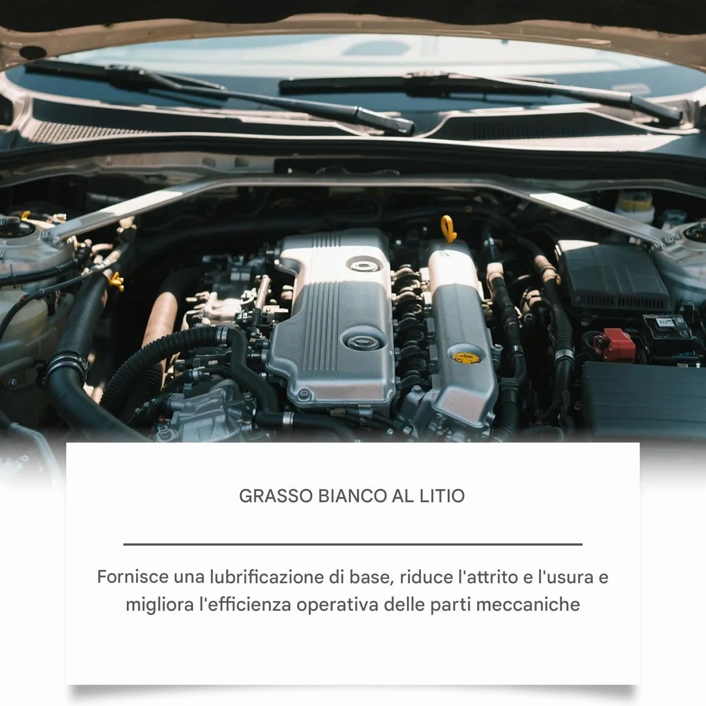 Grasso al litio bianco lubrificante alte temperature per cuscinetti ruota anticorrosione auto