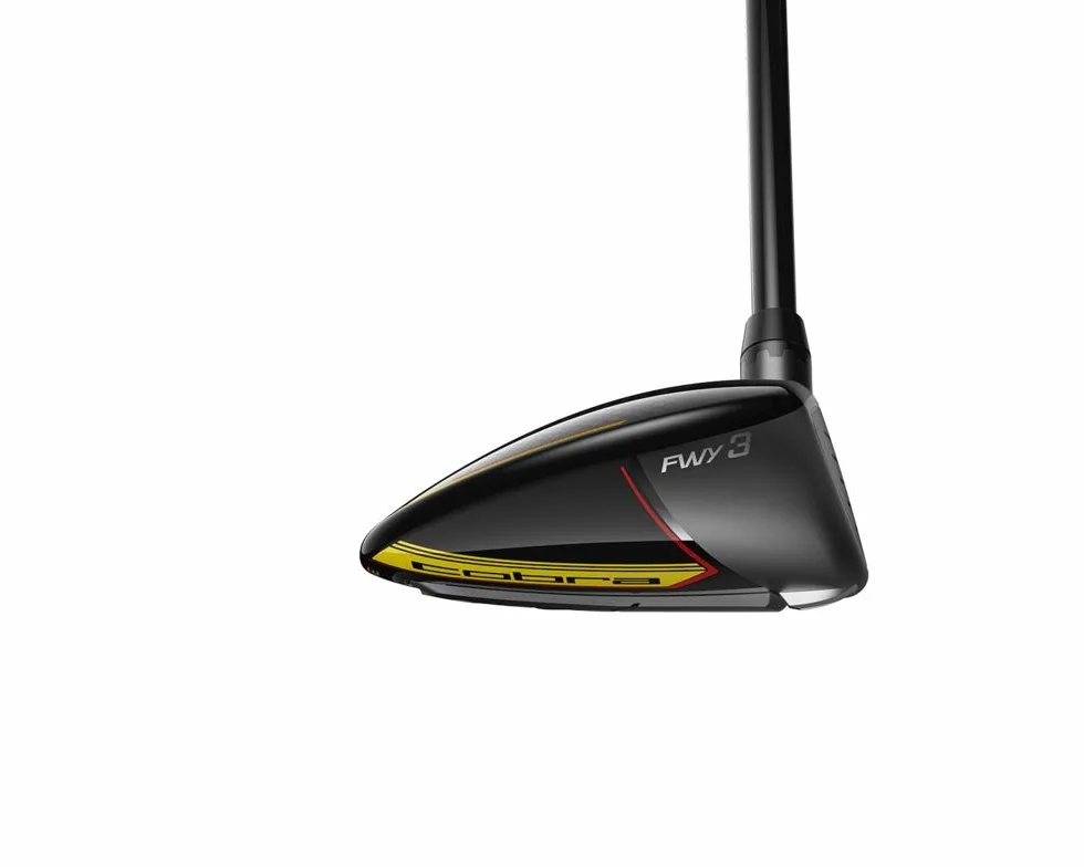 COBRA Golf Speedzone Fairway Giallo 3w4w Uomo Mano Sinistra MCA Tensei AV Blue 65 Reg Flex 14,5 Nero-Bianco