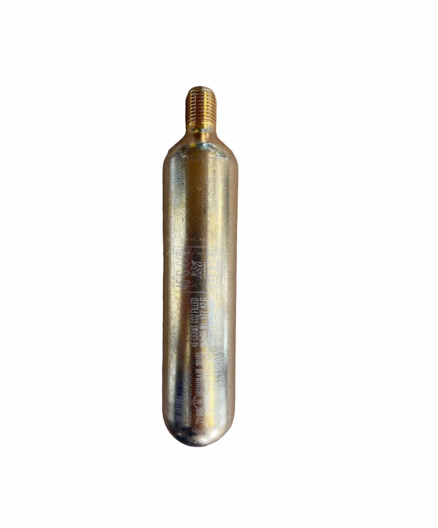 Bombola di ricambio CO2 per gilet airbag 45/46 grms 60cc