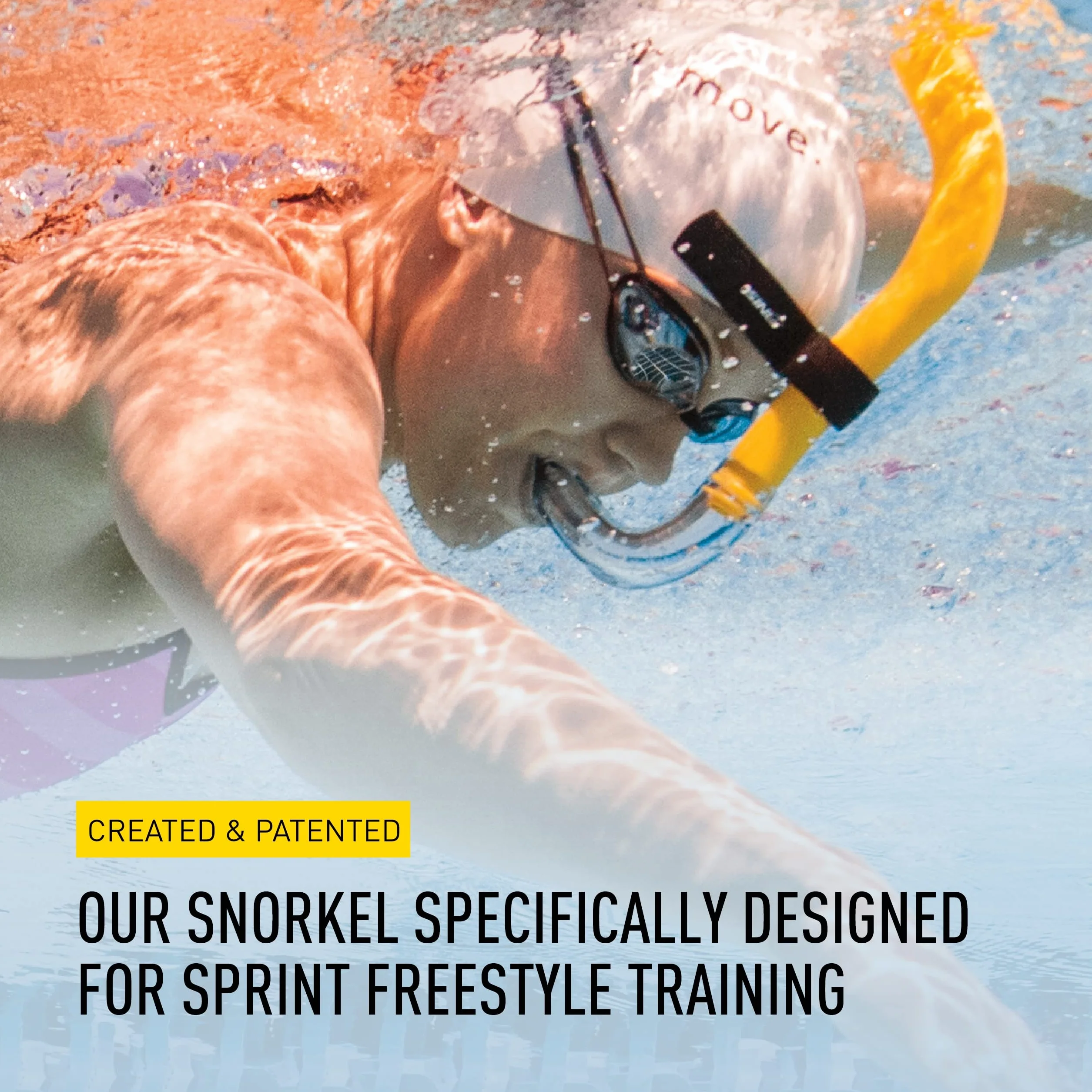 Finis Freestyle Snorkel Boccaglio Giallo