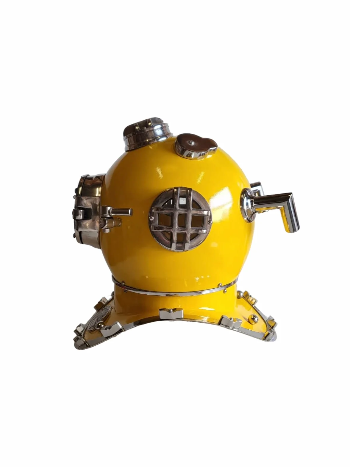 Casco da immersione in ottone massiccio vintage per ufficio casa