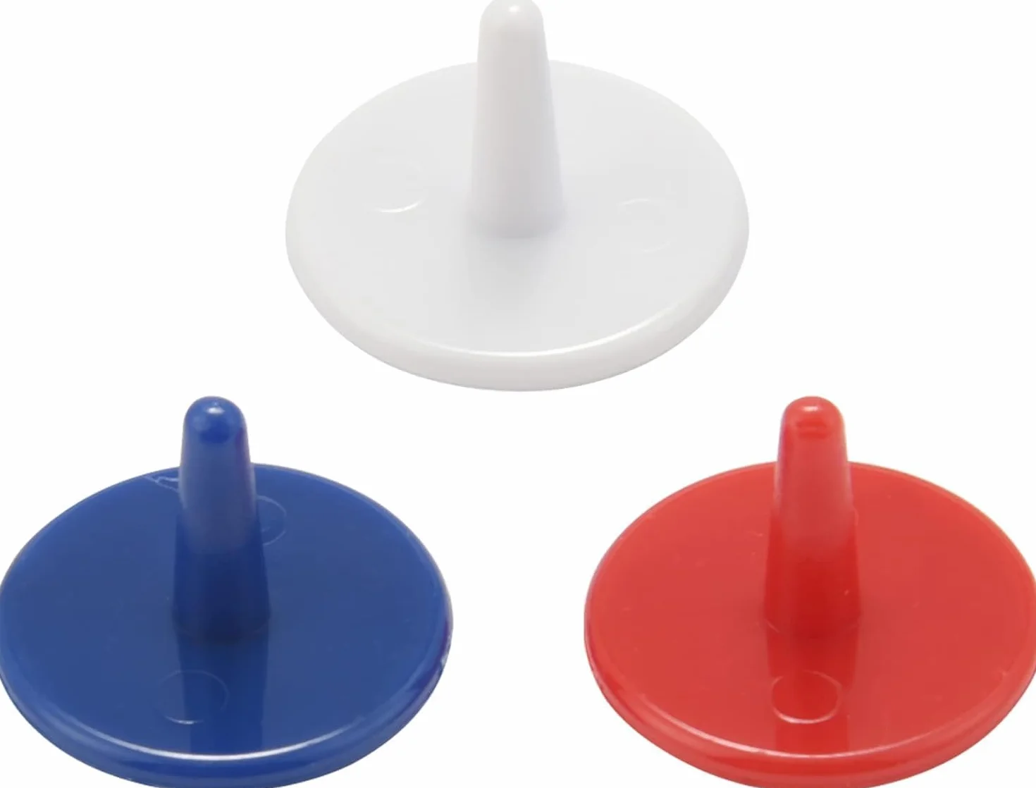 Naklejki do piłek golfowych 18 mm plastik 50 sztuk