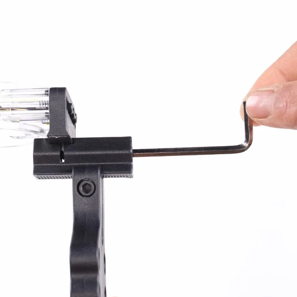 MiOYOOW Mirino ad arco composto micro regolabile 3 pin per caccia