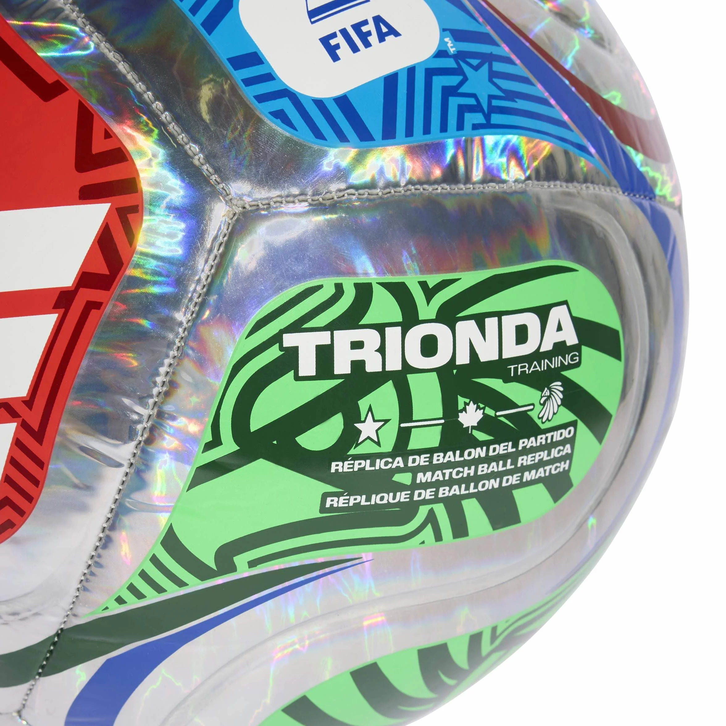adidas Unisex Pallone da allenamento Trionda Foil Coppa del Mondo FIFA 26™