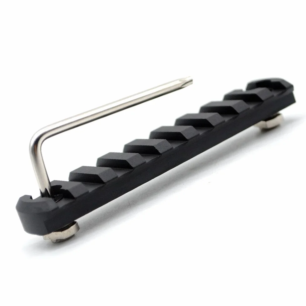 TRIROCK 9 Slot Picatinny Rail Section for Mlok Handguard