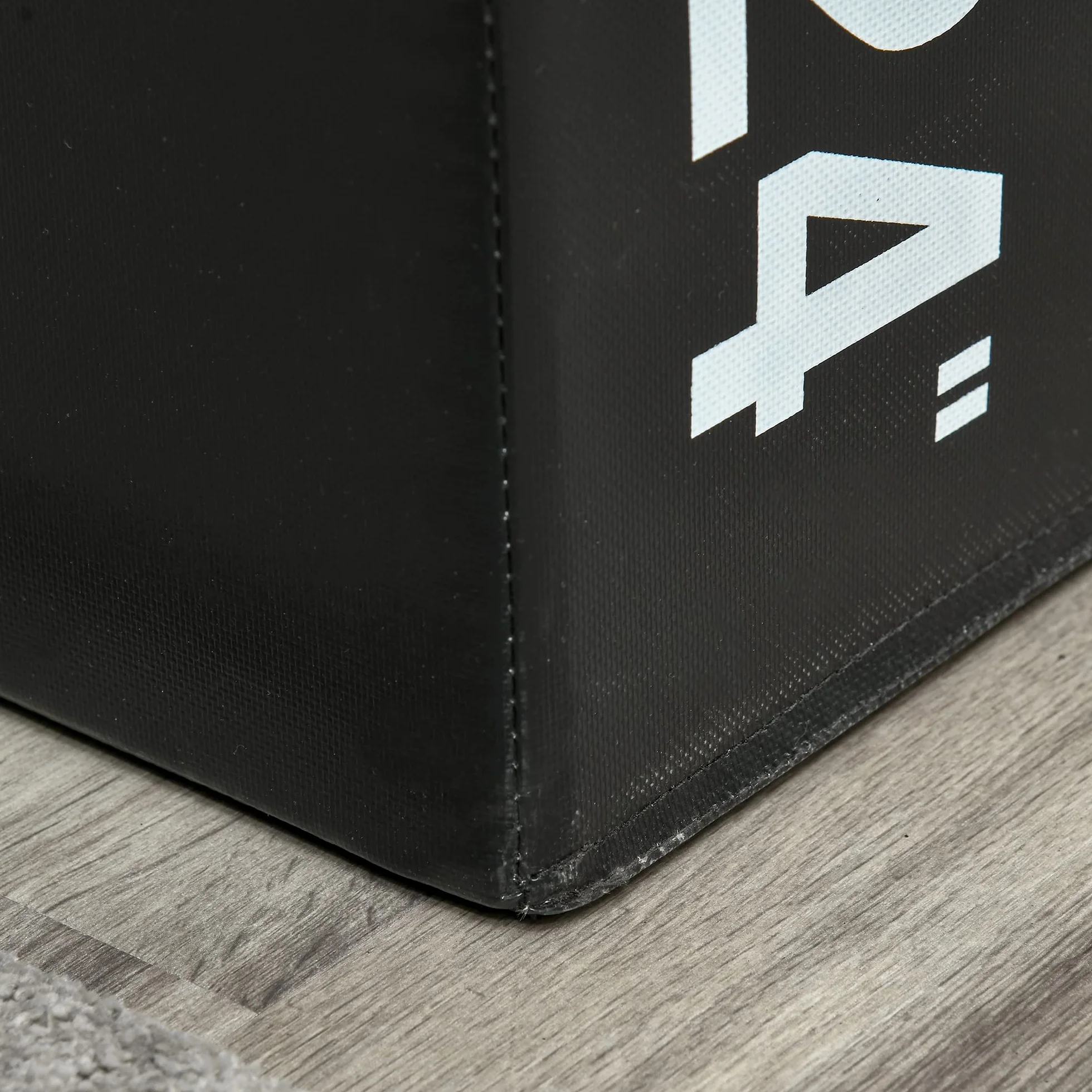 HOMCOM Plyo Box 3 in 1 51cm 61cm 75cm Jumping Box Pliometrico per MMA HIIT Nero